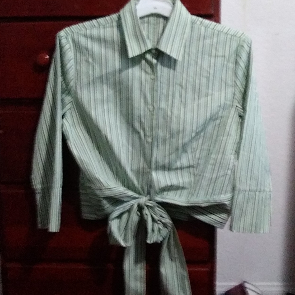 Robert Friedman Striped Blouse